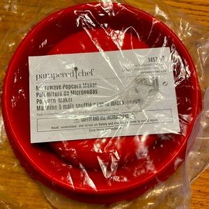 Pampered chef microwave popcorn maker